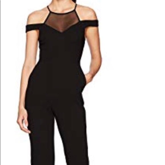 ❤️ BCBGeneration Off the Shoulder Black Pa… - Picture 2 of 2